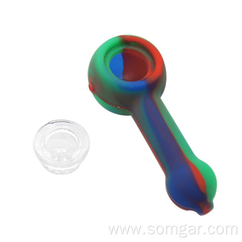 XY104SJ04 Silicone smoking pipe for hookah weed accessories